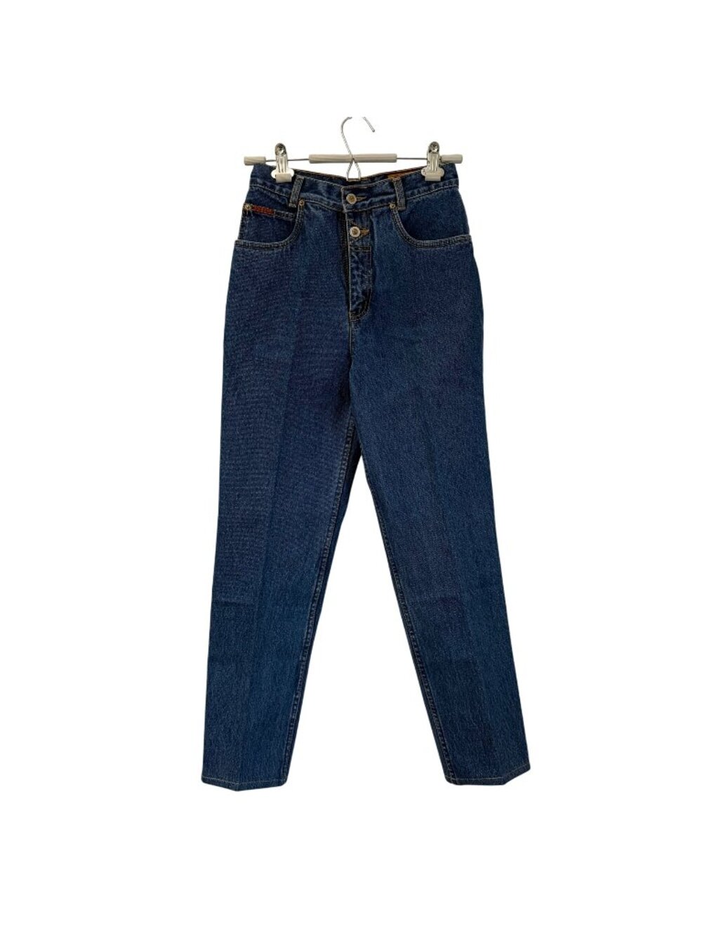 Lawman Womens Cut Out Concho Bareback Western High Rise Superior Fit Jeans Sz 7